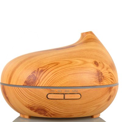 Floor Standing Wood Grain Aroma Diffuser Ultrasonic DC 24V 650mA
